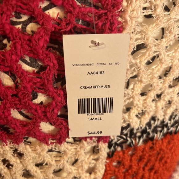 Willow Root NWT Crochet Open Sweater Sz Small. Boho, Witchy. - Picture 8 of 10